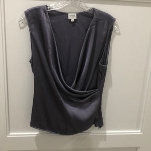 Purple Armani Silk Top